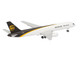 Boeing 757 200F Commercial Aircraft UPS Worldwide Service N475UP White with Brown Tail 1/500 Diecast Model Airplane Herpa HE524612-001