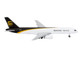 Boeing 757 200F Commercial Aircraft UPS Worldwide Service N475UP White with Brown Tail 1/500 Diecast Model Airplane Herpa HE524612-001