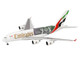 Airbus A380 800 Commercial Aircraft Emirates Airlines Wimbledon Official Partner A6 EOE White with Graphics 1/500 Diecast Model Airplane Herpa HE538664 Airbus A380 800 Commercial Aircraft Emirates Airlines Wimbledon Official Partner A6 EOE White with Graphics 1/500 Diecast Model Airplane Herpa HE538664