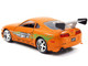 Brian s Toyota Supra Orange with Graphics The Fast and the Furious 2001 Movie Fast & Furious 25th Anniversary Series 1/32 Diecast Model Car Jada 97345-25TH Brian s Toyota Supra Orange with Graphics The Fast and the Furious 2001 Movie Fast & Furious 25th Anniversary Series 1/32 Diecast Model Car Jada 97345-25TH