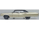 1968 Buick Electra 225 Ivory Gold Metallic with Black Top and White Interior 1/87 (HO) Scale Diecast Model Car Oxford Diecast 87BE68001
