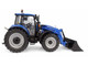 New Holland T5 120 Tractor with Front Loader Dynamic Blue 1/32 Diecast Model Universal Hobbies UH6874 New Holland T5 120 Tractor with Front Loader Dynamic Blue 1/32 Diecast Model Universal Hobbies UH6874