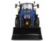 New Holland T5 120 Tractor with Front Loader Dynamic Blue 1/32 Diecast Model Universal Hobbies UH6874 New Holland T5 120 Tractor with Front Loader Dynamic Blue 1/32 Diecast Model Universal Hobbies UH6874