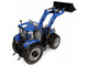 New Holland T5 120 Tractor with Front Loader Dynamic Blue 1/32 Diecast Model Universal Hobbies UH6874 New Holland T5 120 Tractor with Front Loader Dynamic Blue 1/32 Diecast Model Universal Hobbies UH6874