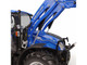 New Holland T5 120 Tractor with Front Loader Dynamic Blue 1/32 Diecast Model Universal Hobbies UH6874 New Holland T5 120 Tractor with Front Loader Dynamic Blue 1/32 Diecast Model Universal Hobbies UH6874