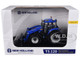New Holland T5 120 Tractor with Front Loader Dynamic Blue 1/32 Diecast Model Universal Hobbies UH6874 New Holland T5 120 Tractor with Front Loader Dynamic Blue 1/32 Diecast Model Universal Hobbies UH6874