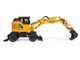 Komatsu PW138MR 11 Wheeled Excavator Yellow 1/32 Diecast Model Universal Hobbies UH8190 Komatsu PW138MR 11 Wheeled Excavator Yellow 1/32 Diecast Model Universal Hobbies UH8190
