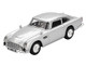 Aston Martin DB5 RHD Right Hand Drive Birch Silver Metallic Damaged 007 James Bond Skyfall 2012 Movie Limited Edition 1/64 Diecast Model Car Mini GT MGT00913-007E
