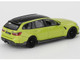 BMW M3 M Performance Touring Sao Paulo Yellow with Black Top Limited Edition 1/64 Diecast Model Car Mini GT MGT01102