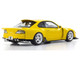 Nissan Silvia S15 Khyzyl Saleem Yellow 1/18 Model Car Kyosho KSR18066Y