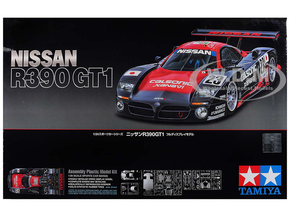 1/10スケール　Nissan R390 GT1組み立てキット　Tamiya製。 TAM24192-1__69698.1784579736.