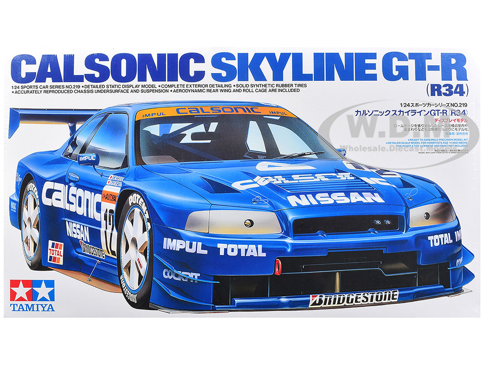 Model Kit Nissan Skyline GT-R (R34) 