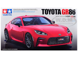 Model Kit Toyota GR86 1/24 Scale Model Tamiya TAM-24361