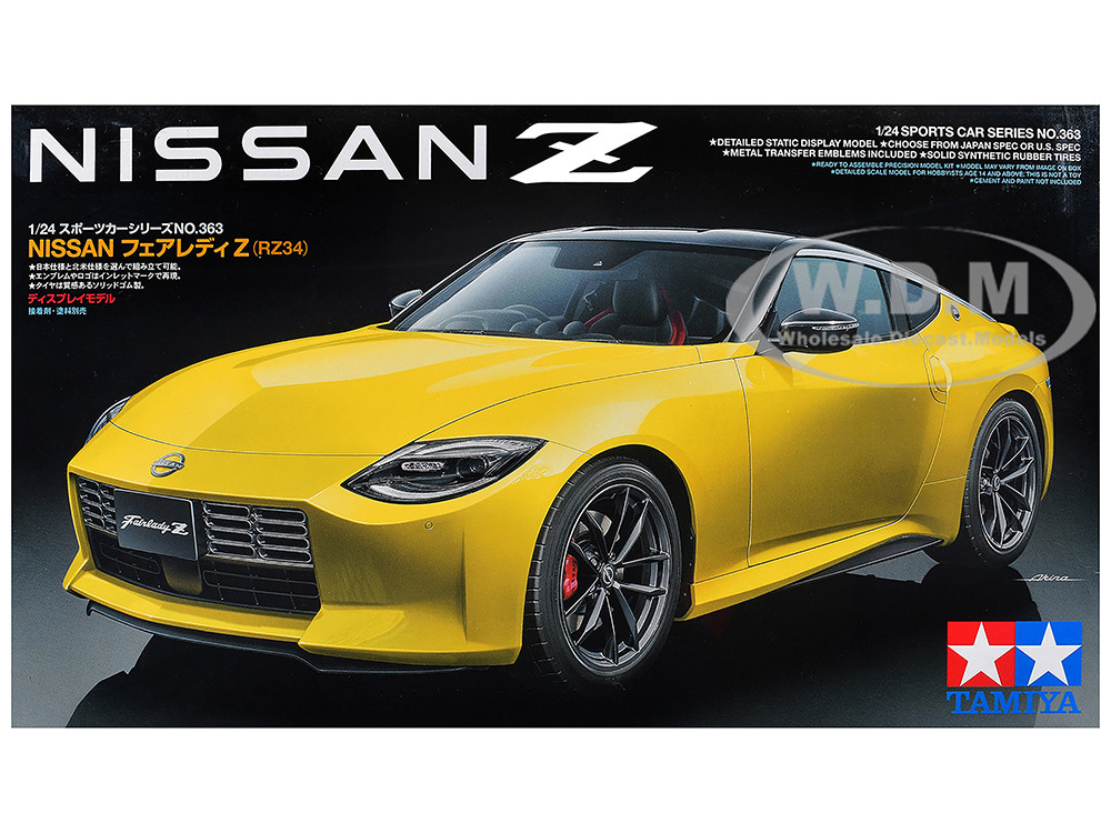 K◆未使用 日産 RZ34 フェアレディZ TAMIYA 1/10 T Model Kit Nissan Fairlady Z (RZ34) 1/24 Scale Model by Tamiya