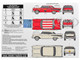 Skill 3 Model Kit 1957 Chevrolet Bel Air Hardtop 1/25 Scale Model Atlantis ALM-1371