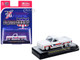 1976 Chevrolet Silverado Bonanza 10 Pickup Truck Spirit of  76 White with Blue and Red Graphics Limited Edition to 12100 pieces Worldwide 1/64 Diecast Model Car M2 Machines 31500-MJS97