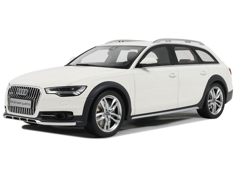 2015 Audi C7 All Road Ibis White 1/18 Model Car Otto Mobile OT1286