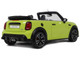 2021 Mini JCW Cabrio Zesty Yellow with Black Stripes 1/18 Model Car Otto Mobile OT1303 2021 Mini JCW Cabrio Zesty Yellow with Black Stripes 1/18 Model Car Otto Mobile OT1303