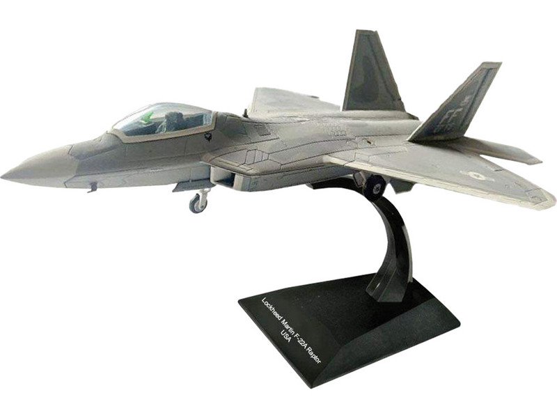 Lockheed Martin F 22A Raptor Aircraft 1st FW 94th FS United States Air Force 1/72 Diecast Model Militaria Die Cast 24222-05