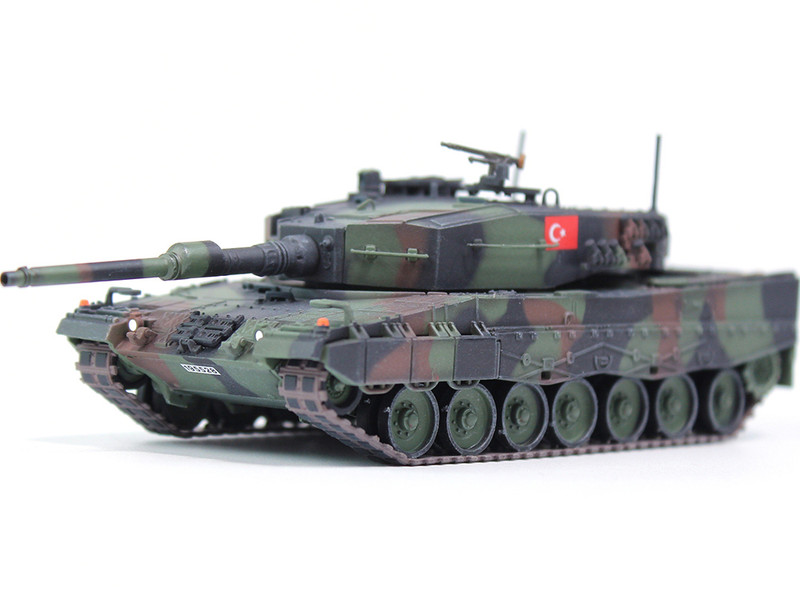 Leopard 2A4 Main Battle Tank 2nd Cavalry Armoured Brigade Turkey Syria Border 2016 Turkish Army Armor Premium Series 1/72 Diecast Model Panzerkampf 12226PE