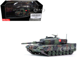 Leopard 2A4 Main Battle Tank 2nd Cavalry Armoured Brigade Turkey Syria Border 2016 Turkish Army Armor Premium Series 1/72 Diecast Model Panzerkampf 12226PE