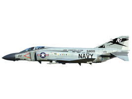McDonnell Douglas F 4 Phantom II Aircraft VF 96 Fighting Falcons Showtime 100 Lieutenant Randy Cunningham USS Constellation Vietnam 1972 United States Navy Collector Series 1/144 Diecast Model Air Force 1 AF1-0148A