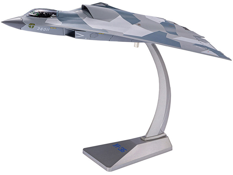 CAC J 36 Stealth Aircraft People s Liberation Army Air Force 1/72 Diecast Model Air Force 1 AF1-0324
