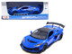 Chevrolet Corvette ZR1 Coupe Blue with Carbon Top Special Edition Series 1/18 Diecast Model Car Maisto 31475BL