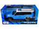 2024 Toyota Land Cruiser Blue with White Top Special Edition Series 1/24 Diecast Model Car Maisto 32924BL
