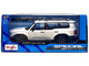 2024 Toyota Land Cruiser Pearl White Metallic with White Top Special Edition Series 1/24 Diecast Model Car Maisto 32924WH