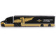 Indianapolis Motor Speedway Hauler Black and Gold 1/64 Diecast Model IXO Models IND64049