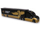 Indianapolis Motor Speedway Hauler Black and Gold 1/64 Diecast Model IXO Models IND64049