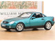 1996 Mercedes Benz SLK Convertible Vivianit Green Metallic 1/18 Diecast Model Car Norev 183021