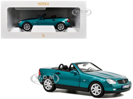 1996 Mercedes Benz SLK Convertible Vivianit Green Metallic 1/18 Diecast Model Car Norev 183021
