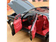1991 Mercedes Benz 560 SEL Type W126 Black with Red Interior 1/18 Diecast Model Car Norev 183788