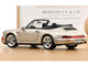 1992 Porsche 911 Carrera 2 Turbo Look Cabriolet Zermatt Silver Metallic 1/18 Diecast Model Car Norev 187140
