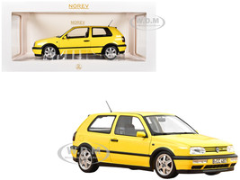 1994 Volkswagen Golf GTI Color Concept Yellow 1/18 Diecast Model Car Norev 188507