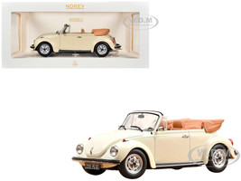 1972 Volkswagen 1303 Beetle Cabriolet Cream White 1/18 Diecast Model Car Norev 188535