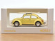 1973 Volkswagen Beetle 1303 Pastel Yellow with Roof Rack and 2 Surfboards 1/43 Diecast Model Car Norev 841007
