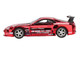 Toyota Supra A80 Top Secret GT 300 RHD Right Hand Drive Red Chrome Limited Edition 1/64 Diecast Model Car Mini GT MGT01132