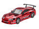 Toyota Supra A80 Top Secret GT 300 RHD Right Hand Drive Red Chrome Limited Edition 1/64 Diecast Model Car Mini GT MGT01132