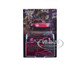 Toyota Supra A80 Top Secret GT 300 RHD Right Hand Drive Red Chrome Limited Edition 1/64 Diecast Model Car Mini GT MGT01132