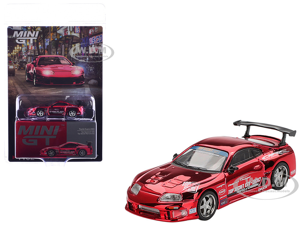 Toyota Supra (A80) Top Secret GT-300 RHD (Right Hand Drive) Red