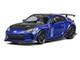 Subaru BRZ Varis Arising 1 RHD Right Hand Drive Blue Metallic with Carbon Hood and Top and Extra Wheels 1/64 Diecast Model Car CM Model CM64-BRZ-08 Subaru BRZ Varis Arising 1 RHD Right Hand Drive Blue Metallic with Carbon Hood and Top and Extra Wheels 1/64 Diecast Model Car CM Model CM64-BRZ-08