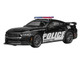 Ford Mustang Dark Horse Police Interceptor Black 1/64 Diecast Model Car CM Model CM64-DARKHORSE-PD01 Ford Mustang Dark Horse Police Interceptor Black 1/64 Diecast Model Car CM Model CM64-DARKHORSE-PD01