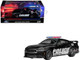Ford Mustang Dark Horse Police Interceptor Black 1/64 Diecast Model Car CM Model CM64-DARKHORSE-PD01 Ford Mustang Dark Horse Police Interceptor Black 1/64 Diecast Model Car CM Model CM64-DARKHORSE-PD01