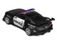 Ford Mustang GTD Police Black and White 1/64 Diecast Model Car CM Model CM64-GTD-PD02 Ford Mustang GTD Police Black and White 1/64 Diecast Model Car CM Model CM64-GTD-PD02