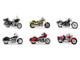 Harley Davidson Motorcycles 6 piece Set Series 45 1/18 Diecast Models Maisto 31360-45 Harley Davidson Motorcycles 6 piece Set Series 45 1/18 Diecast Models Maisto 31360-45