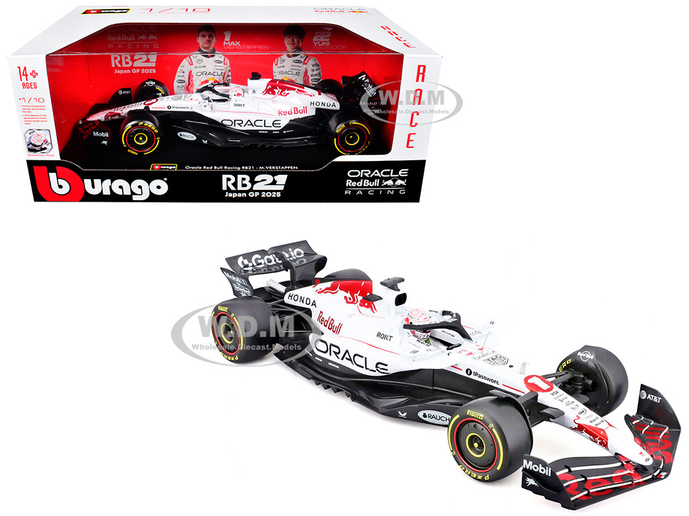 Red Bull Racing RB21 ミニカー　鈴鹿GP 2025 Red Bull Racing RB21 #1 Max Verstappen 