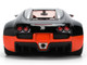 2011 Bugatti Veyron Black with Orange Accents and Orange Interior Hyper Spec Series 1/24 Diecast Model Car Jada 37642 2011 Bugatti Veyron Black with Orange Accents and Orange Interior Hyper Spec Series 1/24 Diecast Model Car Jada 37642